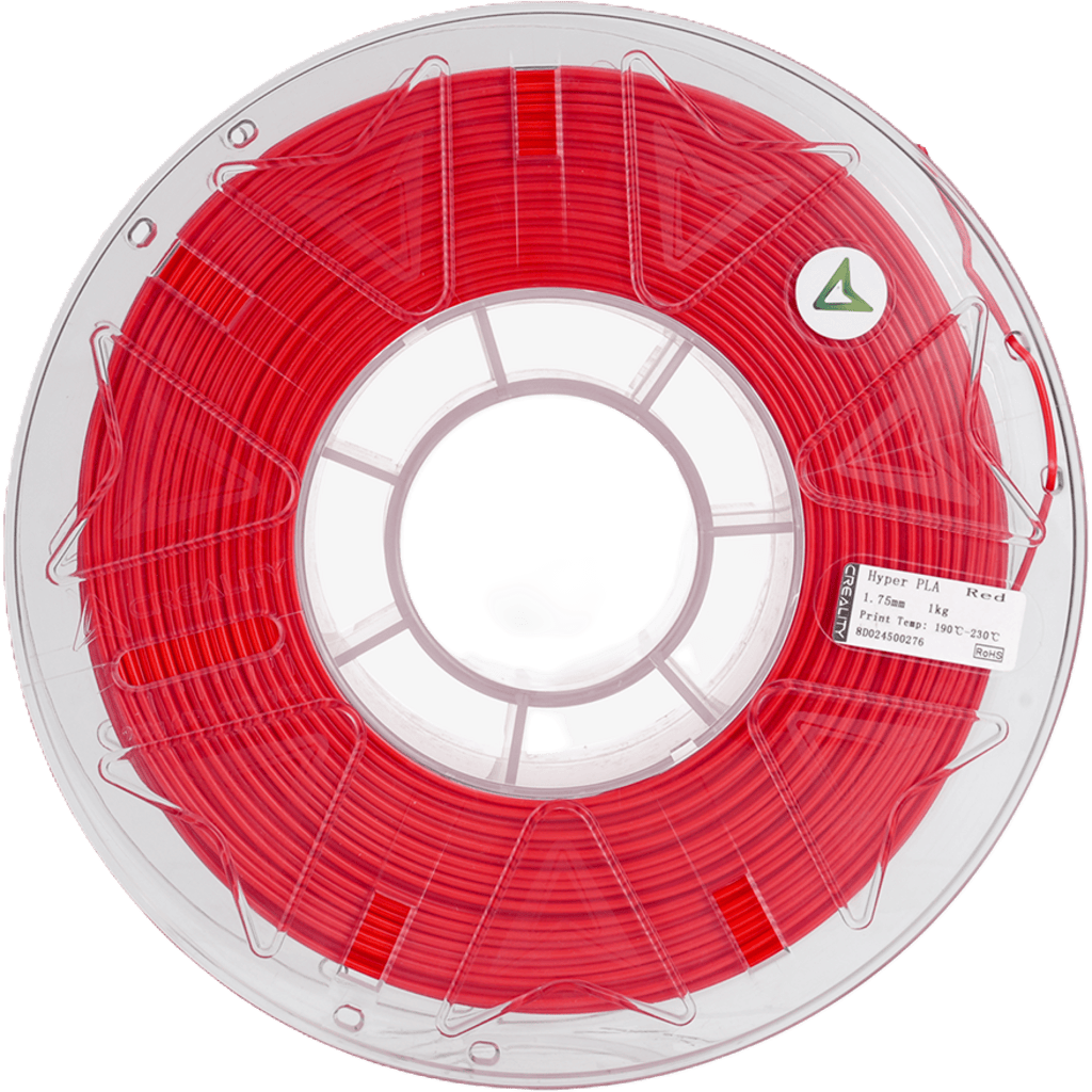 CrealityUAE Hyper PLA Red RFID Filament 1.75mm 1KG