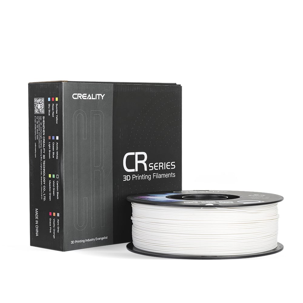 CrealityUAE FILAMENT CREALITY CR ABS White 1KG 1.75MM (Avaialble)