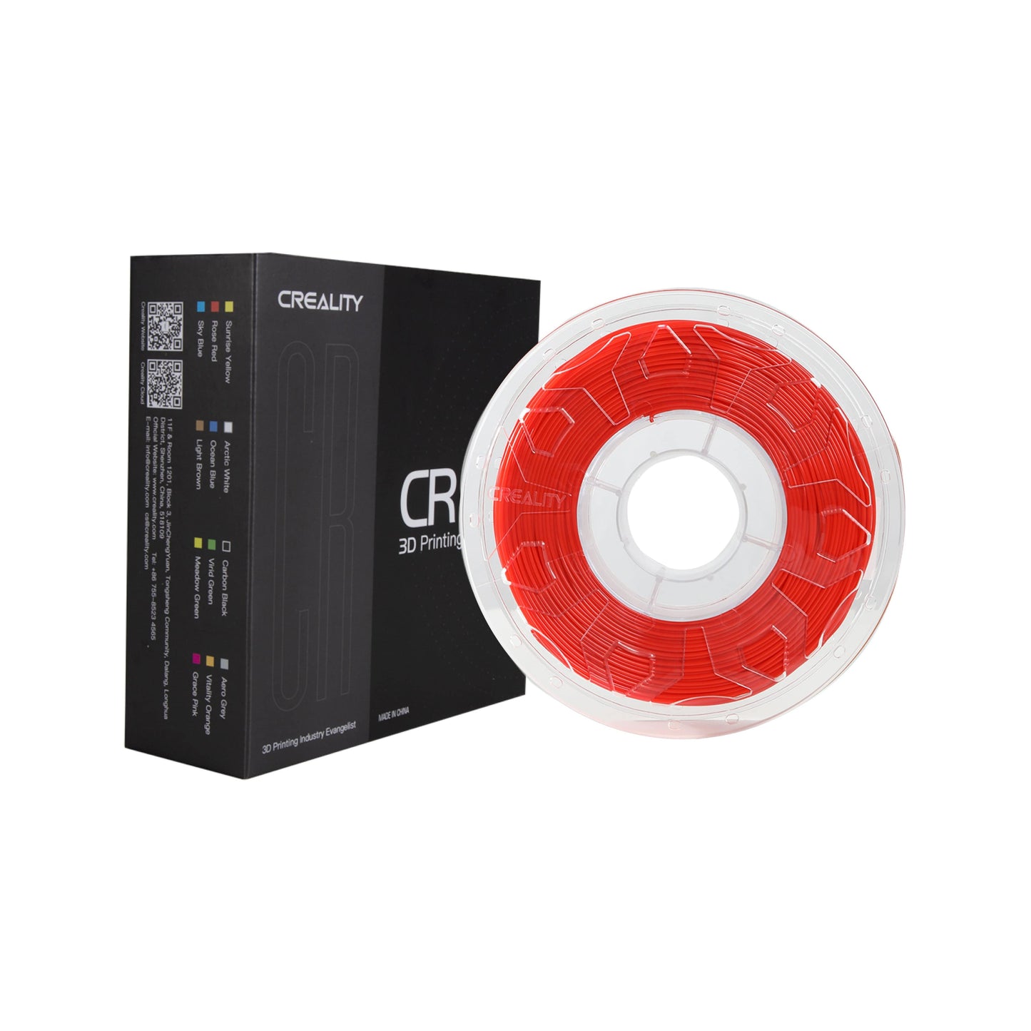 CrealityUAE FILAMENT CREALITY CR PLA RED 1KG 1.75MM