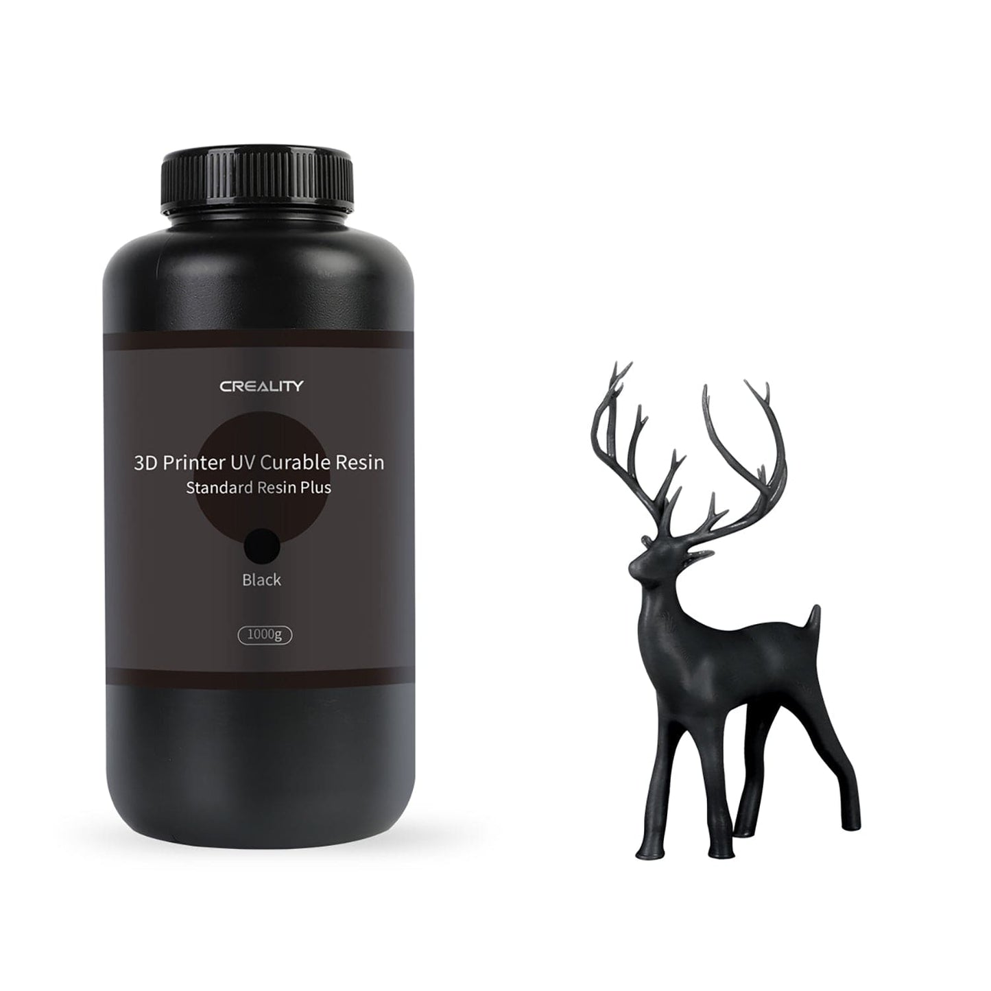 CrealityUAE LCD Standard Resin Plus Black 1kg