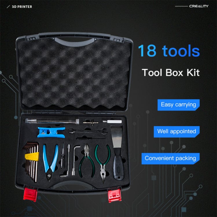 CrealityUAE 3D Printer Toolbox Kit