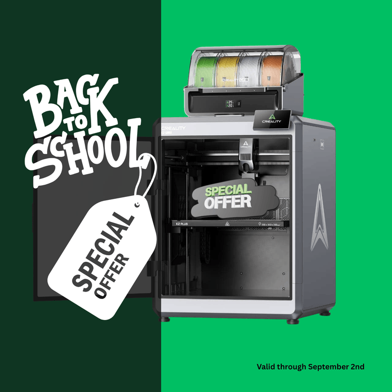 CrealityUAE Creality K2 Plus Combo with CFS 3D Printer - BACK TO SCHOOL OFFER