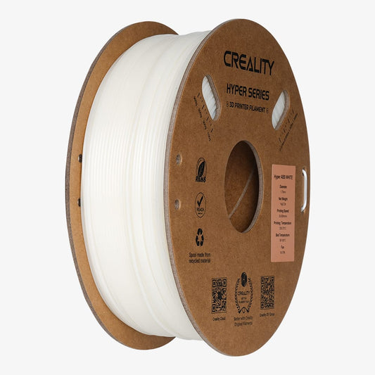 CrealityUAE FILAMENT CREALITY HYPER ABS White 1KG 1.75MM