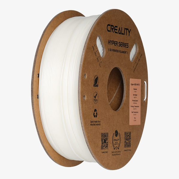 CrealityUAE FILAMENT CREALITY HYPER ABS White 1KG 1.75MM