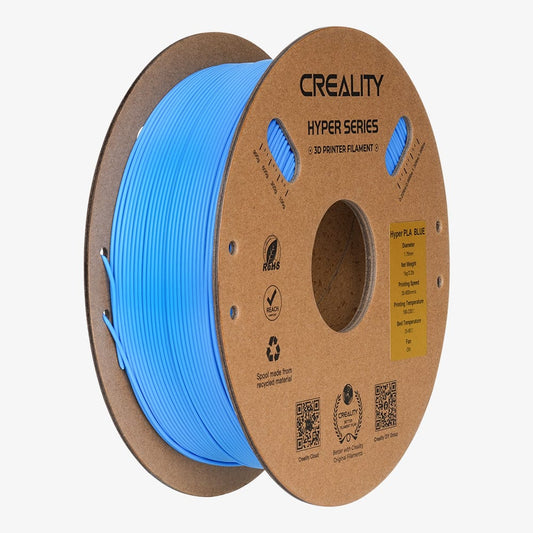 CrealityUAE FILAMENT CREALITY HYPER PLA Blue Filament 1.75mm 1KG (Re-stocking)