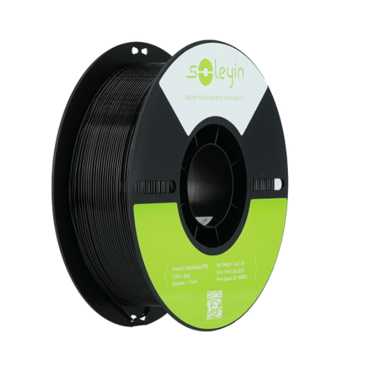 CrealityUAE Filament Soleyin Basic PETG black 1KG 1.75MM