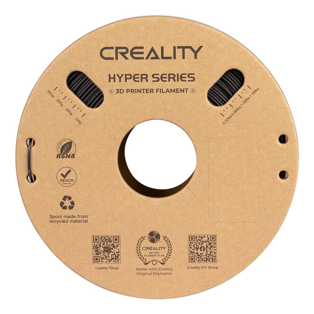 CrealityUAE Hyper PLA-CF Carbon Fiber Creality Filament 1.75mm 1KG
