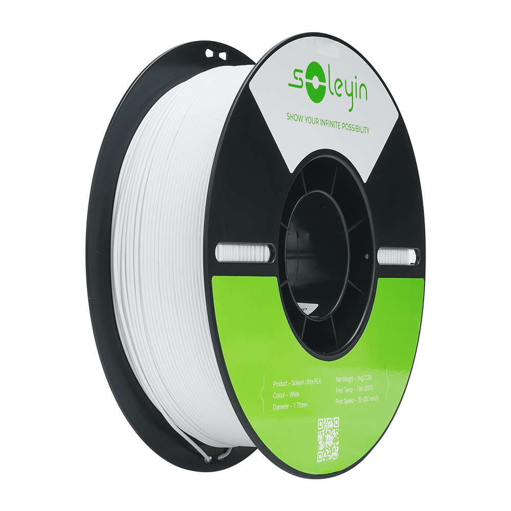 CrealityUAE Soleyin Ultra PLA White Creality Filament 1KG 1.75MM