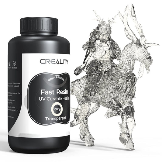 CrealityUAE RESIN CREALITY LCD Fast Resin Transparent 1kg