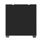 CrealityUAE PARTS BUILD PLATE Textured PEI Bed for K1 with Soft Magnetic Sticker 235*235mm (with Notch)
