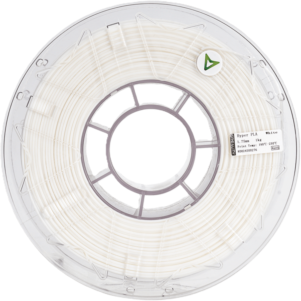 CrealityUAE Hyper PLA White RFID Filament 1.75mm 1KG