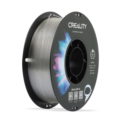 CrealityUAE Filament Creality CR PETG Transparent 1KG 1.75MM
