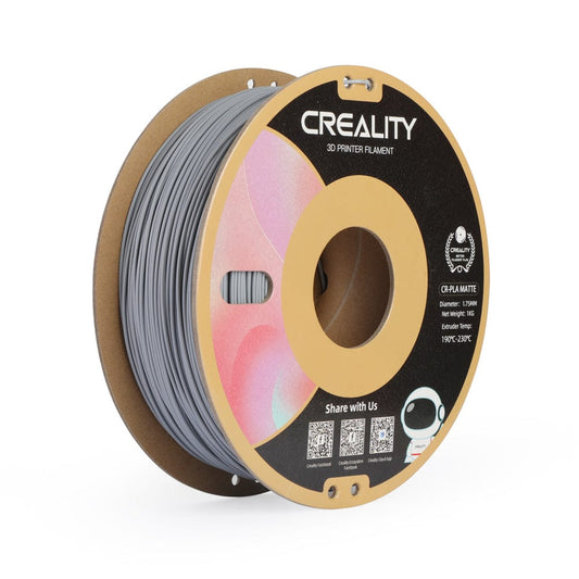 CrealityUAE FILAMENT CREALITY CR PLA MATTE Grey 1KG 1.75MM
