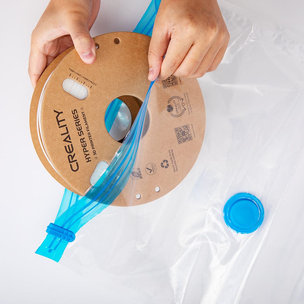 CrealityUAE PARTS CREALITY Filaments Vacuum Bag Kit with Electric Pump (8 pcs)