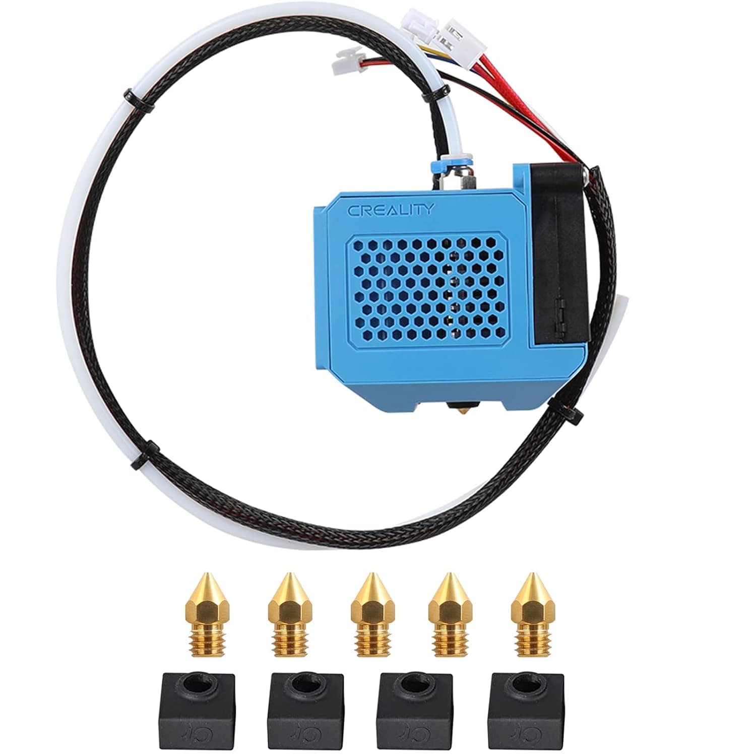 CrealityUAE PARTS HOTEND CR-10 V2 Full Hotend Kit with Cover