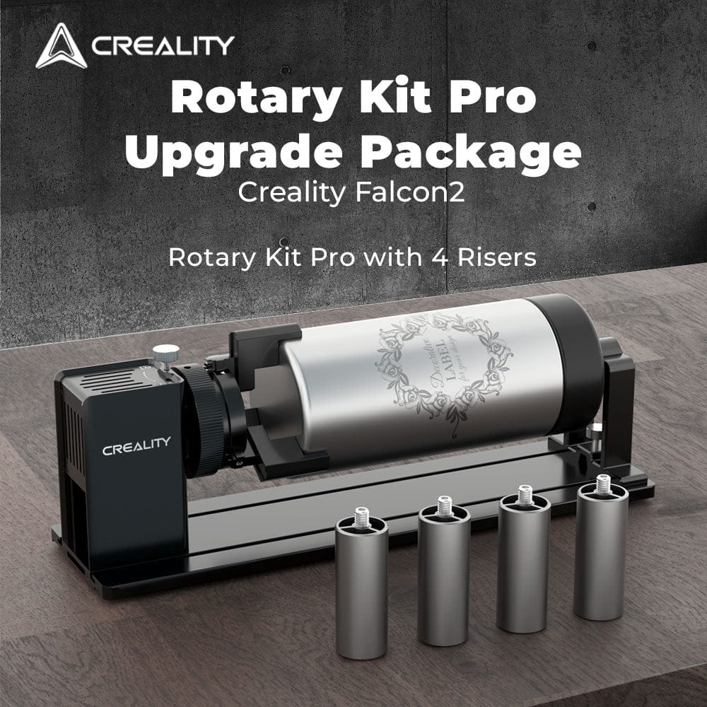 CrealityUAE Rotary Kit Pro Upgrade Package for Creality Falcon2