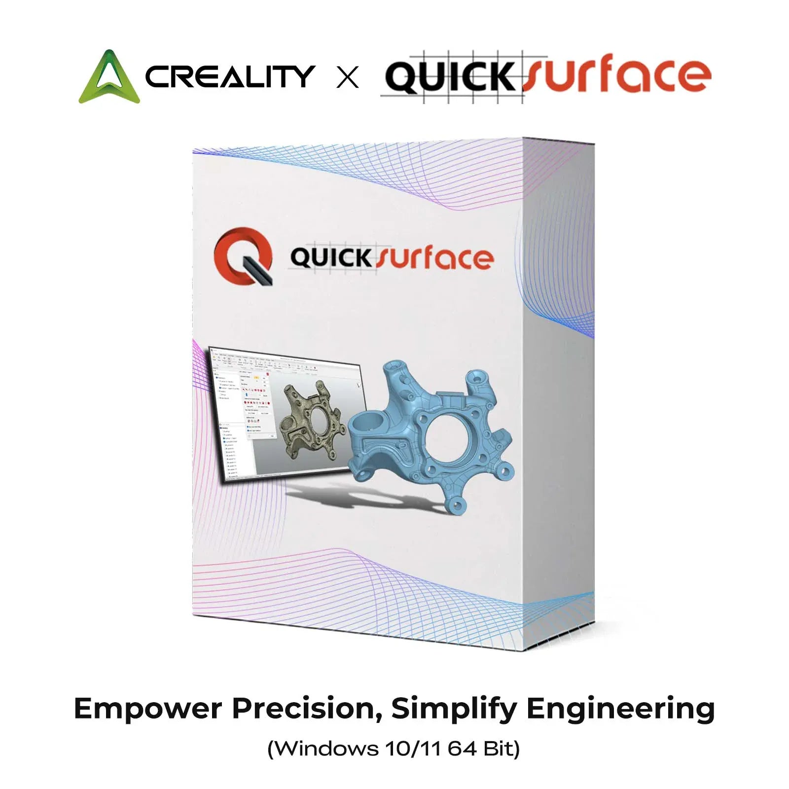 CrealityUAE QUICKSURFACE Pro/Lite Reverse Engineering Software