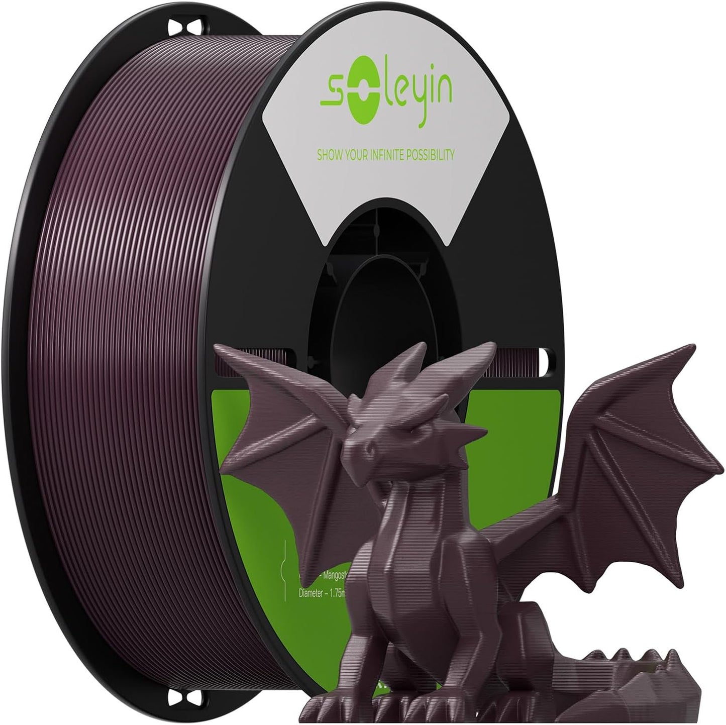 CrealityUAE Soleyin Basic PETG Mangosteen Purple