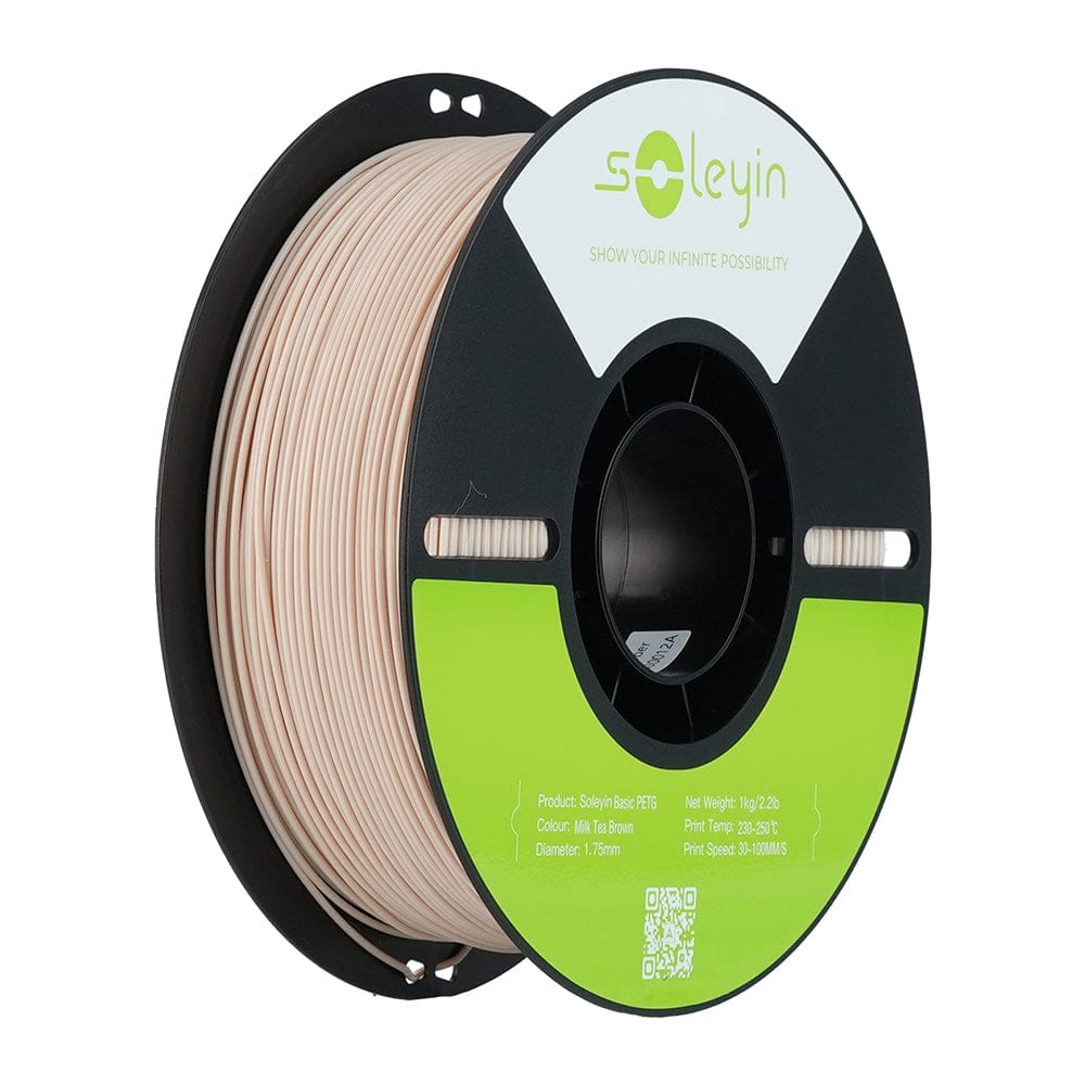 CrealityUAE Soleyin Basic PETG Milk Tea Brown