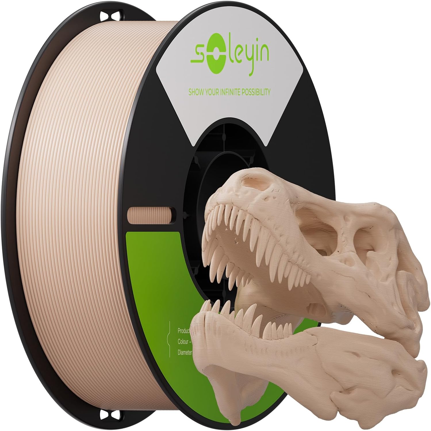 CrealityUAE Soleyin Basic PETG Milk Tea Brown