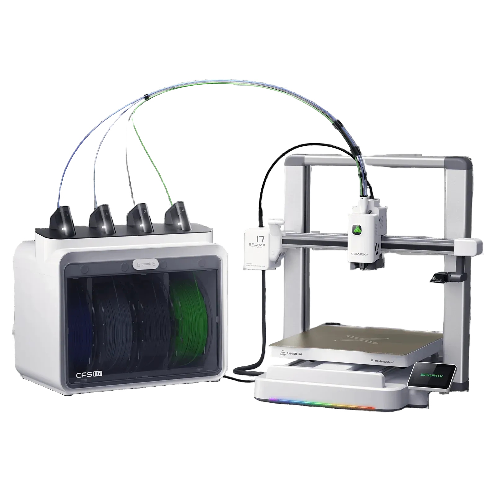 CrealityUAE SPARKX i7 Creality 3D Printer Multicolor Combo with CFS