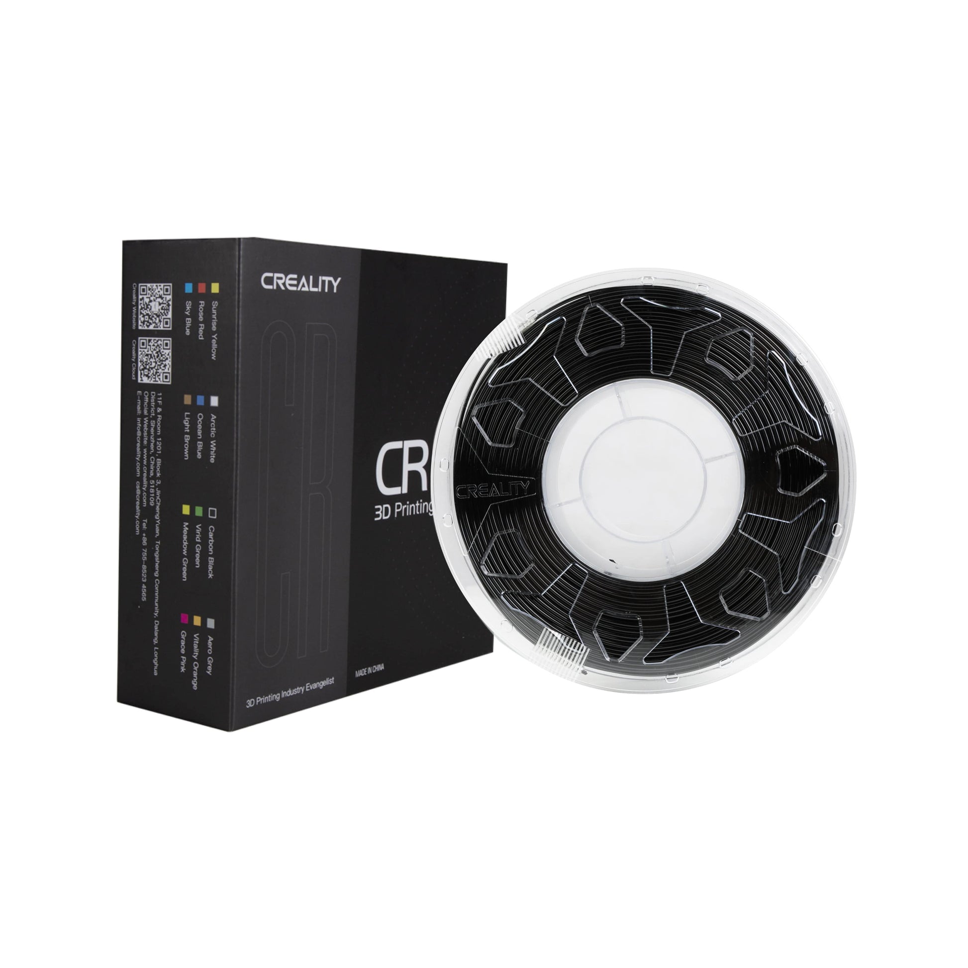 CrealityUAE FILAMENT CREALITY CR PETG BLACK 1KG 1.75MM