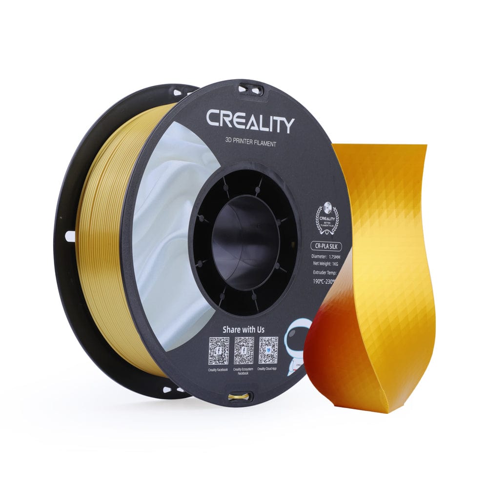 CrealityUAE FILAMENT CREALITY CR SILK GOLD 1KG 1.75mm