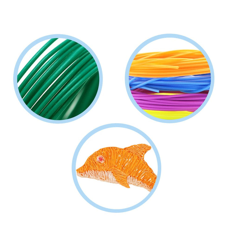 CrealityUAE 3D Printing Pen PCL Filament 1.75mm 10 PCS/Set (Available)