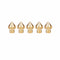 CrealityUAE Nozzles 0.4 MM MK10 (PACK OF 5)