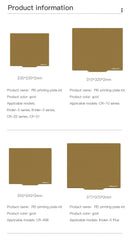 CrealityUAE PEI Printing Plate Kit 320*310*2mm Frosted Surface