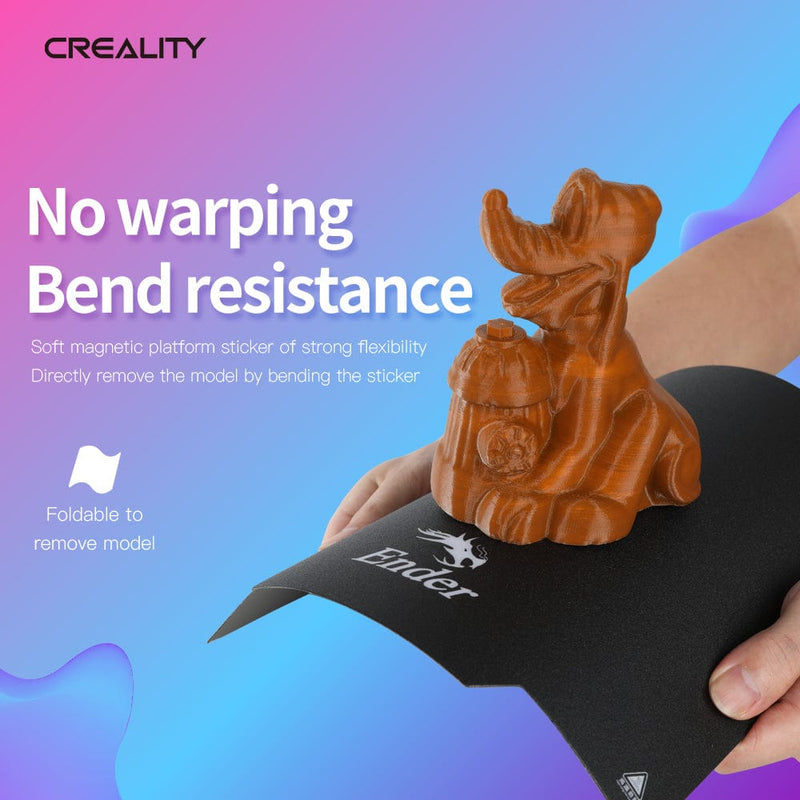 CrealityUAE Soft Magnetic Sticker 235*235*1mm Ender Logo